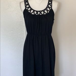 Black High-Low dress